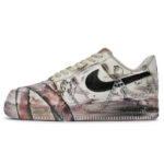 [Custom Male battle damage medical officer]  Air Force 1 Skateboarding Shoes Men Low-top Powder - Image 2