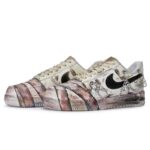 [Custom Male battle damage medical officer]  Air Force 1 Skateboarding Shoes Men Low-top Powder - Image 3