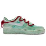 [Custom Male green water ghost]  Air Force 1 Skateboarding Shoes Men - Image 3