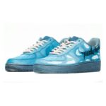 [Custom The AF1 men's model is dyed in ice blue with white clouds]  Air Force 1 Skateboarding Shoes Men - Image 3