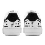 [Custom AF Art Link]  Air Force 1 Skateboarding Shoes Men Low-top White/Black - Image 3