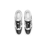 [Custom Male panda mechanical shark for graduation season]  Air Force 1 Skateboarding Shoes Men Low-top Black/White - Image 4