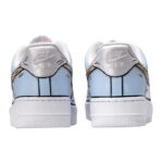 [Custom Frozen 2D blue and white]  Air Force 1 Skateboarding Shoes Men - Image 4