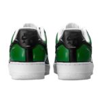 [Custom Celtic 2D green and white]  Air Force 1 Skateboarding Shoes Men Low-top Green/White - Image 4