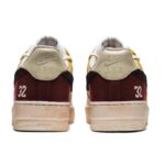 [Custom Yuedong Orange Color]  Air Force 1 Skateboarding Shoes Unisex Low-top Beige/yellow/red - Image 5