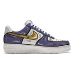 [Custom Hand-drawn two-dimensional people of Zijin Lake]  Air Force 1 Skateboarding Shoes Unisex - Image 2