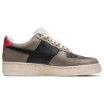 [Custom Brown seam function]  Air Force 1 Skateboarding Shoes Unisex Low-top Red - Image 2