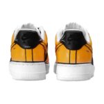 [Custom Wudang 2D black and Yellow]  Air Force 1 Skateboarding Shoes Men Low-top Black/Yellow - Image 4