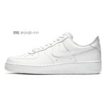 [Custom Wudang 2D black and Yellow]  Air Force 1 Skateboarding Shoes Men Low-top Black/Yellow - Image 5