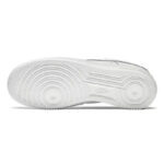 [Custom Men's military green camouflage deconstructed wind shoelaces]  Air Force 1 Skateboarding Shoes Men Low-top White - Image 6