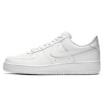 [Custom Men's Wolong White and red]  Air Force 1 Skateboarding Shoes Men - Image 6
