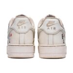 [Custom Men's Sleeping Dragon in black and brown]  Air Force 1 Skateboarding Shoes Men Low-top White - Image 4