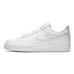 [Custom Men's style and light blue]  Air Force 1 Skateboarding Shoes Men Low-top Light Blue - Image 6
