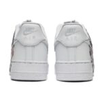 [Custom Men's summer blue sky]  Air Force 1 Skateboarding Shoes Men Low-top White Blue - Image 4