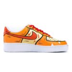 [Custom The men's little fire dragon is orange-yellow]  Air Force 1 Skateboarding Shoes Men - Image 2