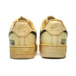 [Custom Men's striped coffee]  Air Force 1 Skateboarding Shoes Men - Image 4
