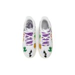 [Custom Men's graffiti logo deconstructed shoelaces]  Air Force 1 Skateboarding Shoes Men Low-top White - Image 5