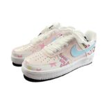[Custom Men's pink stars]  Air Force 1 Skateboarding Shoes Men - Image 3