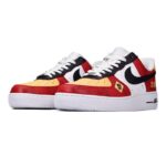 [Custom Happy New Year! White, black and red]  Air Force 1 Skateboarding Shoes Men - Image 3