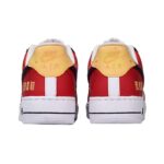 [Custom Happy New Year! White, black and red]  Air Force 1 Skateboarding Shoes Men - Image 4