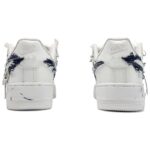 [Custom Eternal roses for both men and women]  Air Force 1 Wear-resistant And Lightweight Low-Top Skateboard Shoes Unisex Black White Gray - Image 5
