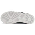 [Custom Eternal roses for both men and women]  Air Force 1 Wear-resistant And Lightweight Low-Top Skateboard Shoes Unisex Black White Gray - Image 6