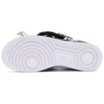 [Custom The wishes of male and female pandas]  Air Force 1 Skateboard Shoes Unisex Low-Top Black/White - Image 6