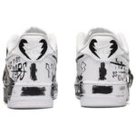 [Custom Men's style with a casual cross in black and white]  Air Force 1 Skateboarding Shoes Men - Image 4