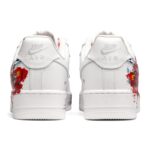[Custom Men's colorful graffiti in red and white]  Air Force 1 Skateboarding Shoes Men - Image 4
