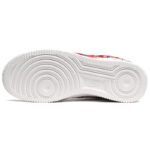 [Custom Men's colorful graffiti in red and white]  Air Force 1 Skateboarding Shoes Men - Image 5