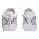 [Custom Men's Pirate Legend black, White and grey]  Air Force 1 Skateboarding Shoes Men - Image 6