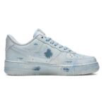[Custom The men's lost puppet bear blue]  Air Force 1 Skateboarding Shoes Men Low-top Blue - Image 3