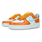 [Custom Male anime Goku Dragon Ball Orange]  Air Force 1 Skateboarding Shoes Men - Image 3