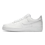 [Custom Reprinted Glow-In-The-Dark Video Game 2D Style]  Air Force 1 Skateboarding Shoes  Unisex Men Low-Top White - Image 6