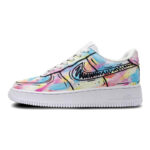 [Custom Men's and women's 2D candy-colored graffiti]  Air Force 1 Skateboarding Shoes Unisex