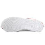 [Custom Suspect X, both male and female]  Air Force 1 Skateboarding Shoes Unisex Low-top Red/white - Image 5