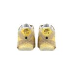 [Custom Men's tie-dyed aged yellow]  Air Force 1 Skateboarding Shoes Men Low-top Yellow - Image 6