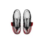 [Custom Men's Venom Cthulhu black and red]  Air Force 1 Skateboarding Shoes Men Low-top Black/Red - Image 4