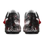 [Custom Men's Venom Cthulhu black and red]  Air Force 1 Skateboarding Shoes Men Low-top Black/Red - Image 5
