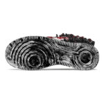 [Custom Male Marvel superhero Venom in black and red]  Air Force 1 Skateboarding Shoes Men - Image 5