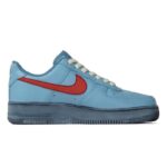 [Custom Men's low-top blue Rhapsody sneakers]  Air Force 1 Skateboard Shoes Men Low-Top Blue/Red/Yellow - Image 2
