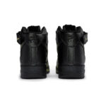 [Custom Male and female interstellar light Mi]  Air Force 1 Skateboard Shoes Unisex Mid-Top Rice - Image 4