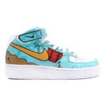 [Custom 520 Men's Tiffany Green South Coast]  Air Force 1 Skateboarding Shoes Men - Image 3
