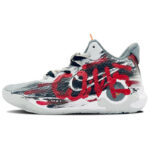 [Custom Lost in the mist]  KD Trey 5 Basketball Shoes Unisex Low-top Gray