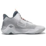 [Custom 441 Male and female versions of Wukong Dream]  Trey 5 Vintage Basketball Shoes Unisex Mid-Top Gray - Image 2