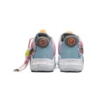 [Custom Graffiti storm]  KD Trey 5 IX Basketball Shoes Unisex Mid-Top Pink - Image 5