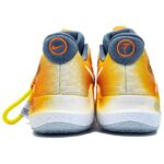 [Custom Sunset Coast]  KD Trey 5 IX Basketball Shoes Men Mid-top Yellow - Image 4