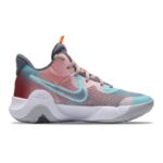 [Custom Sunset flight]  KD Trey 5 IX Basketball Shoes Unisex Mid-Top Blue - Image 2