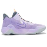 [Custom Purple Dance Soars for both men and women]  KD Trey 5 IX Vintage Basketball Shoes Unisex Mid-Top Purple/Black/Gray - Image 2
