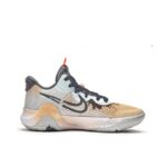 [Custom Desert speed]  KD Trey 5 IX Basketball Shoes Unisex Mid-Top Orange/White - Image 2